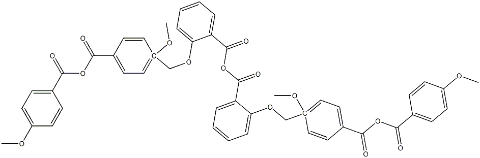 4-METHOXYBENZOIC ANHYDRIDE, (P-ANISIC ANHYDRIDE) Struktur