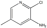 2-CHLORO-5-METHYLPYRIDIN-3-AMINE Struktur