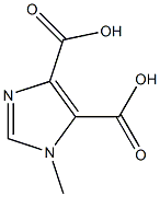 1-METHYL-1H-IMIDAZOLE-4,5-DICARBOXYLIC ACID 化学構造式