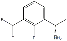 (S)-1-(3-(difluoromethyl)-2-fluorophenyl)ethan-1-amine Structure