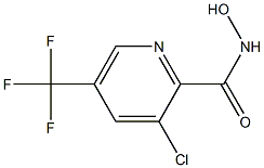 3-Chloro-N-hydroxy-5-(trifluoromethyl)picolinamide Struktur