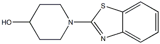 1-(Benzo[d]thiazol-2-yl)piperidin-4-ol Structure