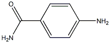对氨基苯甲酰胺(红色基DB-70), , 结构式