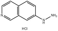 7-hydrazinylisoquinoline hydrochloride,2411640-14-5,结构式
