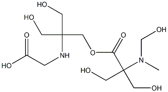 TRICINE 三(羟甲基) 甲基甘氨酸,,结构式