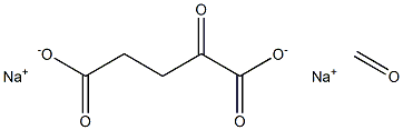 Disodium ketone ketoglutarate, anhydrous Struktur