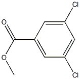 3,5-二氯苯甲酸甲酯, , 结构式