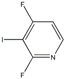 2,4-DIFLUORO-3-IODO-PYRIDINE 化学構造式