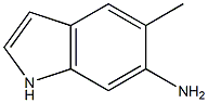 6-AMINO-5-METHYLINDOLE Structure