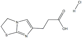 3-(2,3-DIHYDROIMIDAZO[2,1-B][1,3]THIAZOL-6-YL)PROPANOIC ACID HYDROCHLORIDE