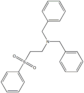  (2-BENZENESULFONYL-ETHYL)-DIBENZYL-AMINE