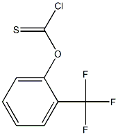 2-(TRIFLUOROMETHYL)PHENYL CHLOROTHIOFORMATE 化学構造式