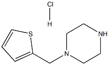 1-THIOPHEN-2-YLMETHYL-PIPERAZINE HYDROCHLORIDE Structure