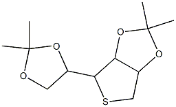 4-(2,2-DIMETHYL-[1,3]DIOXOLAN-4-YL)-2,2-DIMETHYL-TETRAHYDRO-THIENO[3,4-D][1,3]DIOXOLE Struktur