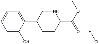 METHYL 5-(2-HYDROXYPHENYL)PIPERIDINE-2-CARBOXYLATE HYDROCHLORIDE