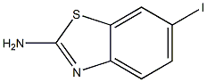 2-AMINO-6-IODOBENZOTHIAZOLE 结构式