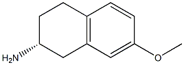 (R)-7-methoxy 2-tetrahydronaphthylamine Struktur