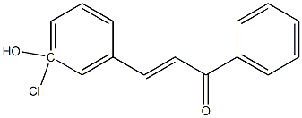 3Hydroxy-3-ChloroChalcone Structure