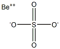 Beryllium sulfate Structure