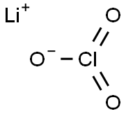 Lithium chlorate,,结构式