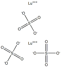 Lutetium(III) sulfate,,结构式