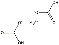 Magnesium bicarbonate Struktur