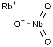 Rubidium niobate 化学構造式