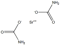 Strontium carbamate Structure