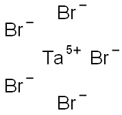 Tantalum(V) bromide,,结构式