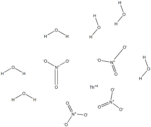 Thorium(IV) nitrate hexahydrate Structure