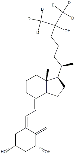 1alpha,25-Dihydroxy Vitamin-D3 (26,26,26,27,27,27-d6)