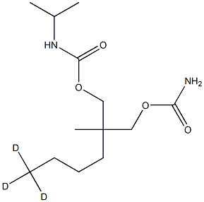 Carisoprodol, Methyl-D3 结构式