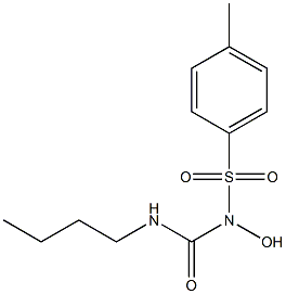 Hydroxytolbutamide (unlabeled) Structure