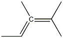 2,3-DIMETHYL-2,3-PENTADIENE Structure