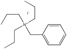 Benzyltripropylammonium iodide Structure