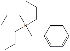 苄基三丙基碘化铵, , 结构式