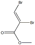 Methyl 2,3-dibromoacrylate Struktur