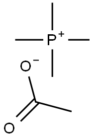 Tetramethylphosphonium acetate Structure