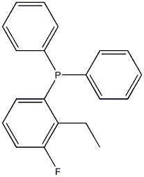 乙基三苯基氟化膦, , 结构式