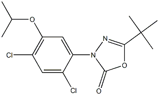 5-特丁基-3-(2,4-二氯-5-异丙氧苯基)-1,3,4-噁二唑啉-2-酮