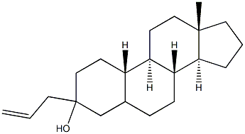 烯丙基雌醇,,结构式