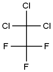 三氟三氯乙烷113A, , 结构式