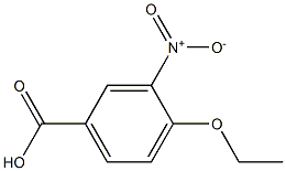 4-ethoxy-3-nitrobenzoic acid 化学構造式