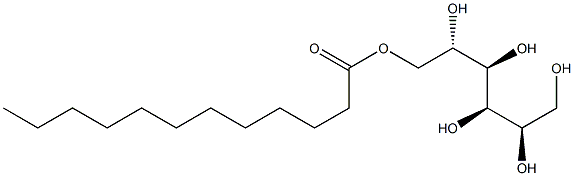 山梨醇单月桂酸酯, , 结构式