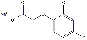 Sodium 2,4-dichlorophenoxyacetate Structure