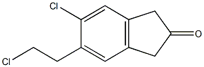 5-chloroethyl-6-chloro-2-indanone