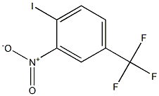 4-碘-3-硝基三氟甲苯,,结构式