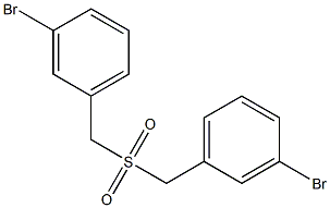 间溴苯基甲基砜,,结构式