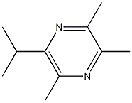 2,3,5-三甲基-6-异丙基吡嗪, , 结构式