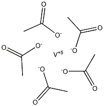 Vanadium acetate Structure